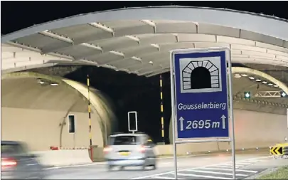  ??  ?? Auf dem 148 Kilometer langen Autobahnne­tz in Luxemburg gibt es rund 7,9 Tunnel-Kilometer.