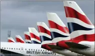  ?? ?? British Airways owner IAG finished 12p lower at 131.44p