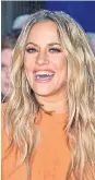  ??  ?? Host Caroline Flack