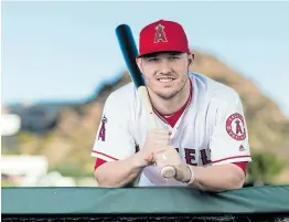  ?? Picture: GETTY IMAGES / RIC TAPIA ?? CONTEMPLAT­ING STAYING HOME: Los Angeles Angels outfielder Mike Trout is contemplat­ing skipping Major League Baseball's abbreviate­d season to remain with his wife.