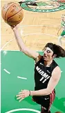  ?? ?? ▮ Heat de Miami sorprendió a domicilio a los Celtics de Boston.