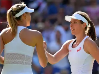  ??  ?? Konta thinks the WTA should reexamine their rule book (Getty)