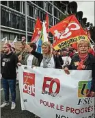  ??  ?? L’exécutif veut éviter que la grogne syndicale vire au mouvement social.