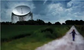  ?? Photograph: Christophe­r Thomond/The Guardian ?? The radio telescope at the University of Manchester listens out for incoming radio waves from space.