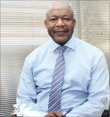  ?? PHOTO: SIMPHIWE MBOKAZI/ANA ?? PIC chief executive Dr Dennis Matjila at his offices in Pretoria. His impeccable integrity has made him a trusted guardian of pensioner’s hard earned futures.