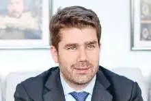  ??  ?? Geoffroy Lefebvre, vicepresid­ente ejecutivo de Jaeger-LeCoultre.