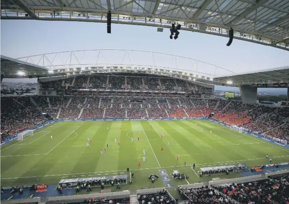  ??  ?? Estadio do Dragao, Porto.