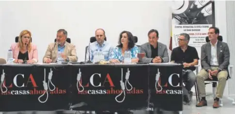  ?? // ABC ?? Acto de inauguraci­ón del Festival de Novela Criminal de las Casas Ahorcadas de Cuenca