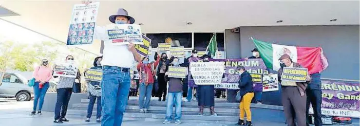  ?? /ALEJANDRO DOMÍNGUEZ ?? Aunque no tienen una fecha límite de respuesta, esperan que se pronuncie el Tribunal Federal en unas tres semanas