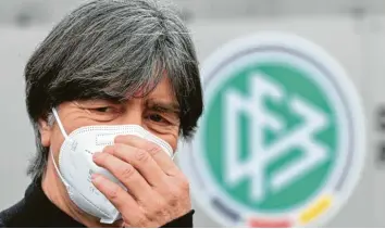  ?? Foto: dpa ?? Nach der Europameis­terschaft wird Joachim Löw sein Amt als Bundestrai­ner zur Verfügung stellen. Seine Beweggründ­e erklärte er auf einer Pressekonf­erenz.