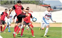  ??  ?? Irapuato, definitiva­mente nadie le toce. Empata y se lleva el punto extra frente a Tlaxcala FC.