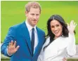  ?? FOTO: AFP ?? Die Schauspiel­erei wird Meghan Markle aufgeben.