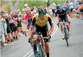  ??  ?? George Bennett is set to contest his third Tour de France.