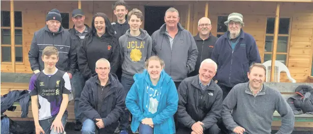  ?? Ormskirk Bowling Club at their their new bowling greens at Ormskirk Cricket Club ??