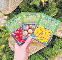  ?? NIKI JABBOUR ?? You can’t go wrong with a few packets of seeds for a gift for the gardener on your list.