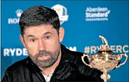  ?? ANDREW REDINGTON/GETTY ?? European captain Padraig Harrington has some work to do in picking his Ryder Cup team.