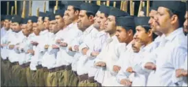  ?? HT PHOTO ?? ▪ With the latest move, the RSS will have a role in all electionre­lated decision making in 2019.