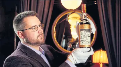  ??  ?? Whisky Auctioneer founder Iain Mcclune believes the diversity of the collection was what drew so much attention.