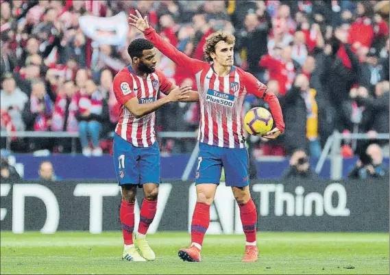  ?? FOTO: EFE ?? El Atlético de Madrid afronta unos días fundamenta­les para el devenir de la temporada en Liga y Champions