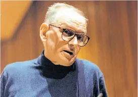  ??  ?? Ennio Morricone. El músico favorito del severo H. Lachenmann.