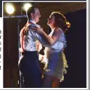  ?? SUBMITTED PHOTO CHELSEA SIGGELKOW ?? Right:Kristi Sauter with Trilogy Mortgage and Peter McCarthy of Swing Dance Medicine Hat perform Saturday at Medalta.
