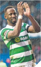  ??  ?? ■
Moussa Dembele grabbed the equaliser for the Hoops yesterday.