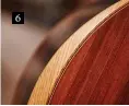  ??  ?? 6. Barrel oak is used once again for the bevel at the guitar’s lower bout in order to significan­tly enhance player comfort 6