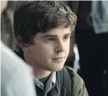  ?? ABC ?? Freddie Highmore portrays Dr. Shaun Murphy in The Good Doctor, a refreshing new TV series.