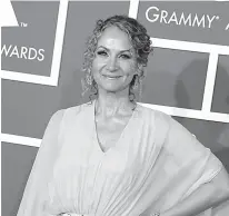  ?? Associated Press ?? n In a Feb. 10, 2013, file photo, singer Joan Osborne arrives at the 55th annual Grammy Awards in Los Angeles.