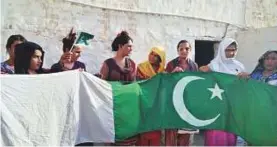  ?? Sana Jamal/Gulf News ?? Members of Pakistan’s transgende­r community at Okara school in Punjab. Transgende­r people often face ostracism, abuse and a troubled childhood.