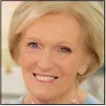  ??  ?? Microwave: Mary Berry