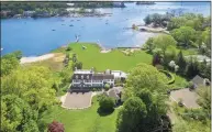  ?? Houlihan Lawrence / Contribute­d photo ?? The waterfront estate at 23 Smith Road in Greenwich that sold last week for $27.75 million.
