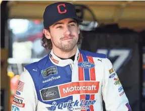  ?? MIKE DINOVO/USA TODAY SPORTS ?? Some of NASCAR’s marketing promotions are focusing on younger drivers such as Ryan Blaney.