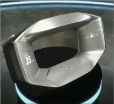  ??  ?? The future steering wheel