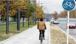  ?? Foto: C. Karaba ?? Nur rund die Hälfte der vom Ministeriu­m vorgeschla­genen Straßen werden im Sommer zu Fahrradstr­ecken.