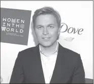  ?? Evan Agostini/AP ?? Author: Ronan Farrow attends the Sixth Annual Women in the World Summit opening night in New York. Pulitzer Prize, a story that takes down an attorney general, a new book deal -- it’s been quite a run for the New Yorker’s Farrow.