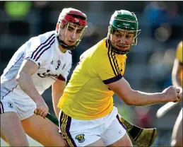  ??  ?? RE-BIRTH: Conor McDonald (right) is rediscover­ing his best form