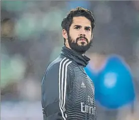  ?? FOTO: GETTY ?? Isco Alarcón fija su mirada en el horizonte ante del inicio del partido en el Villamarín