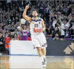  ??  ?? ÍDOLO. Llull juega en casa tras decidir el triunfo ante el Bamberg.