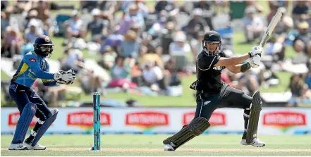  ??  ?? Ross Taylor was in excellent form for New Zealand in both wins against Sri Lanka at Bay Oval in Mount Maunganui.