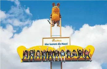  ?? FOTO: SPIELELAND ?? Der Turm ist eine von mehr als 70 Attraktion­en, auf die sich Kinder im Spieleland freuen können.