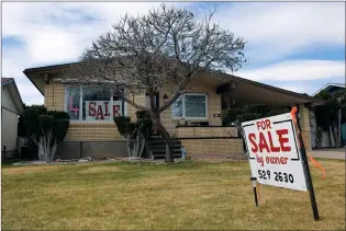  ?? NEWS PHOTO COLLIN GALLANT ?? The Medicine Hat real estate market posted its busiest March ever, according to figures released by the local real estate board.