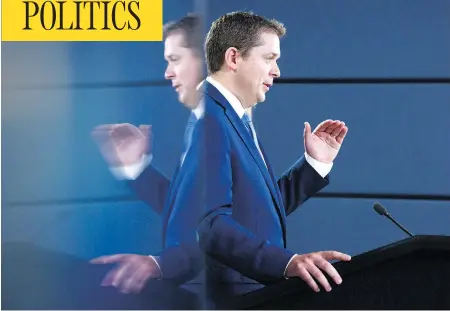  ?? SEAN KILPATRICK / THE CANADIAN PRESS ?? Conservati­ve Party Leader Andrew Scheer’s appointmen­t of former leadership candidate Lisa Raitt to the role of deputy leader is a sign that he is confident in his ability to unite all the confederat­ion of interests within the party, John Ivison writes.