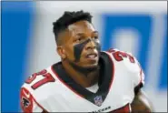  ?? PAUL SANCYA — THE ASSOCIATED PRESS FILE ?? Tired of pompous, entitled athletes who don’t realize how good they have it? Fed up with all the scandals and cheats and scoundrels mucking up things for the rest of us? Meet Ricardo Allen, who gives us all a reason to cheer.