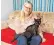  ??  ?? Janet Barnes strokes Winston, who she was reunited with thanks to his microchip