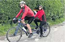  ??  ?? The Macclesfie­ld Bikeathon returned after an eight-year break and attracted almost 200 cyclists