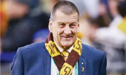  ?? Photograph: Michael Dodge/Getty Images ?? Jeff Kennett’s term as president of Hawthorn is due to expire at the end of 2023 but he aims to identify a successor by June.
