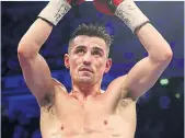  ??  ?? CHAMPION: Crolla farewell to Manchester