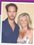  ?? HNSON/JPI PHOTOS:JILLJO ?? New York State Of Mind: GH’S Wes Ramsey (Peter) and Laura Wright (Carly) are heading East.