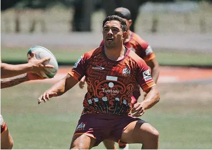  ?? Photo: Chiefs ?? Veteran Chiefs centre Anton Lienert-Brown during training in Hamilton, New Zealand, on March 13, 2024. He faces Fijian Drua’s Iosefo Masi in tomorrow’s clash.